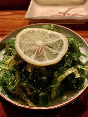 Seaweed Salad...tastes fresh and great flavor!