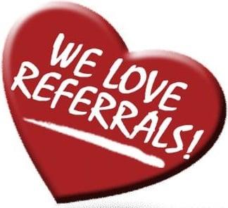 The best complement a client can give me if the referral of their friends and family!