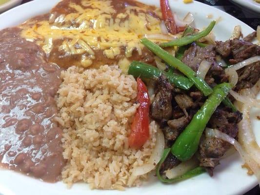 Fajita lunch special