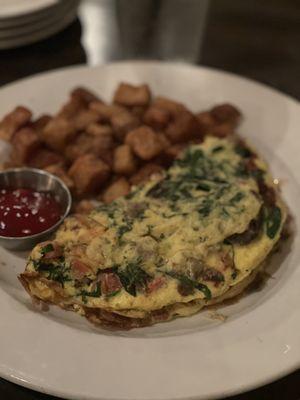 The omelette