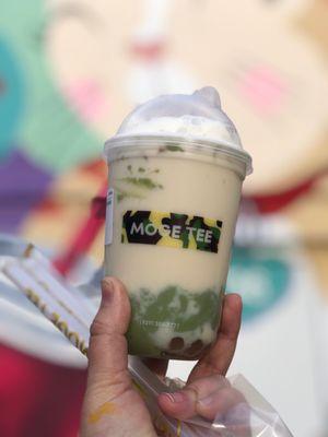 Matcha Milk Tea!