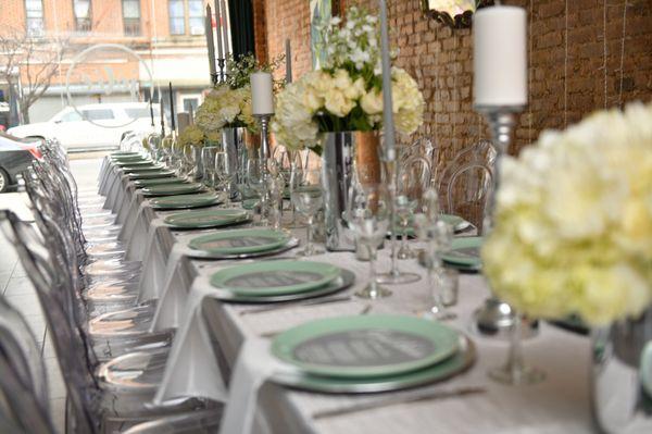 Tablescape styled by Jolie Studio.