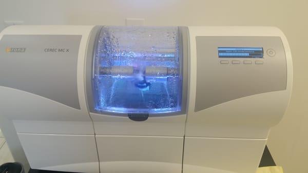 The awesome 3-D printer for crowns and veneers.