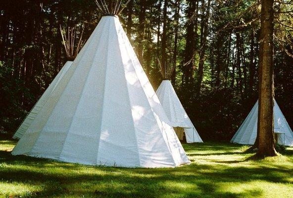 Teepees at Harmony Springs