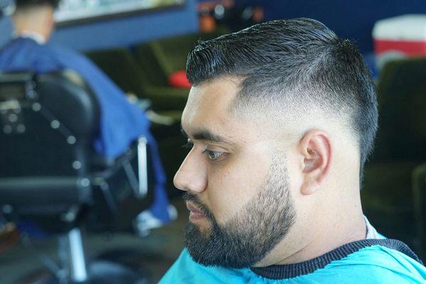 High fade fohawk