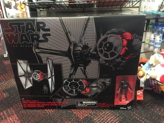 4/26/16. Thursday afternoon. HUGE Ep. 7 Tie Fighter!! Marked down to $120!! Sweeeet!!!!