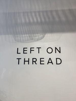 Left on Thread