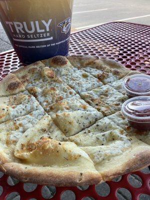 Garlic bread. Great marinara dip.