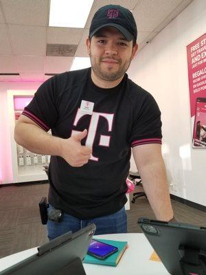 Luis, Excellent Service, very knowledgeable, and very attentive. Great personality.