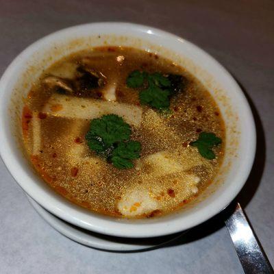 Tom Yum Ga.  Smallish Potion But Very, Very Good!