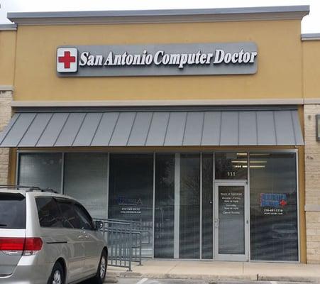 San Antonio Computer Doctor Store Front