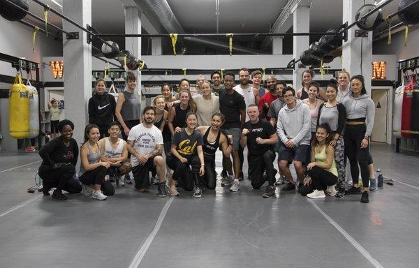 Morning workout crew! #boxing #SFgym #hiitclass #conditioning #fundamentals #boxinggym