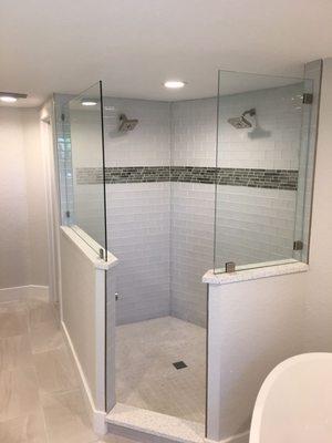 Completed Shower