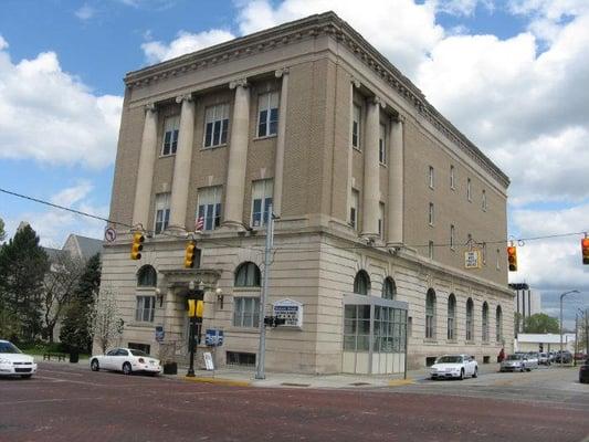 Exterior of Masonic Temple on Saginaw St.