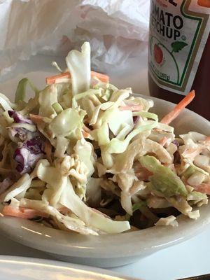 Brown coleslaw