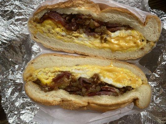 6. Bacon, Egg and Cheese Sandwich