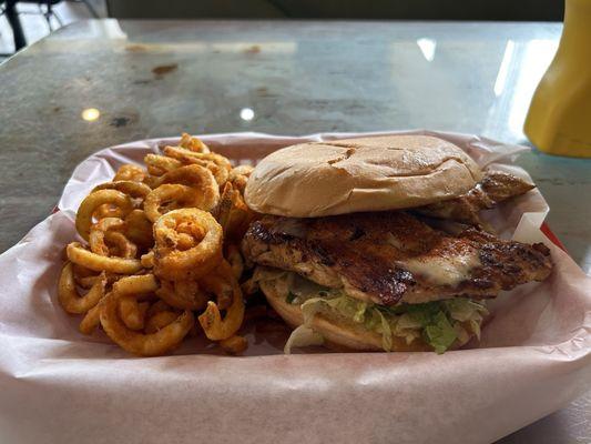 Cajun Style Chicken Sandwich