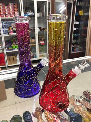 bongs at HUGE discounted prices! COME VISIT US FOR ALL YOUR SMOKING NEEDS!