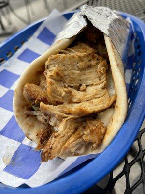 Chicken pita