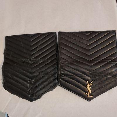 Before and after YSL bag