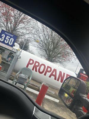 Propane fill