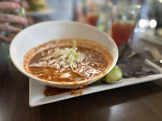 Chicken pozole