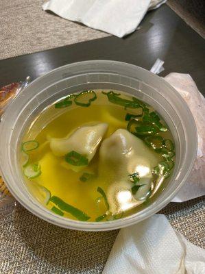 Wonton soup