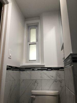 Bathroom renovation