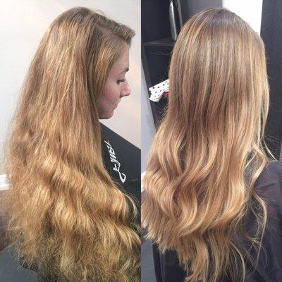 Rootmelt and Balayage- Color by Cait