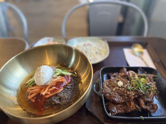 Combo B : Spicy Cold Noodles + Beef LA Short Rib