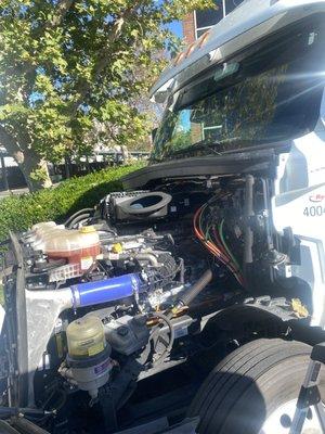 Engine bay wash