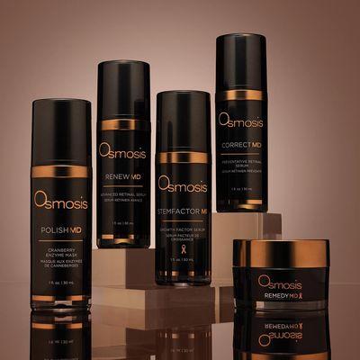 Osmosis  Md  skincare that create permanent changes to the skin, only sold by Estheticians.