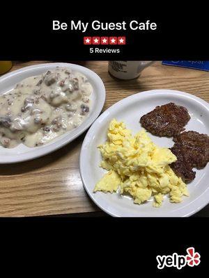 Killer biscuits and gravy