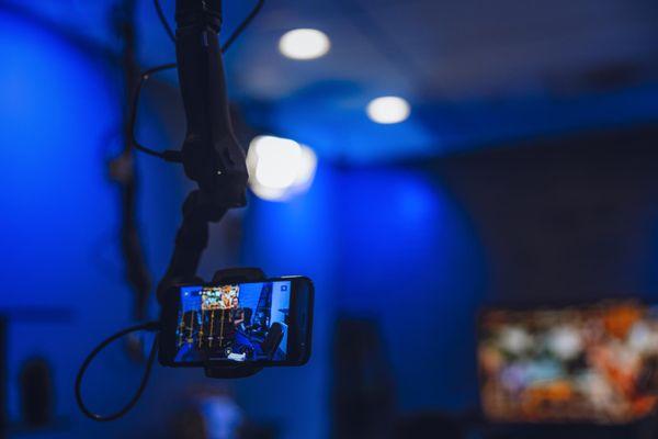 Our cameras in Studio B