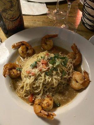 Shrimp scampi