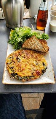 Frittata Rustica. Very good.