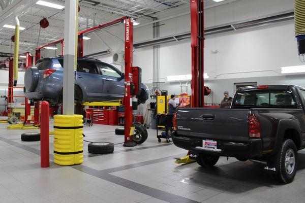 Rhinelander Toyota service.