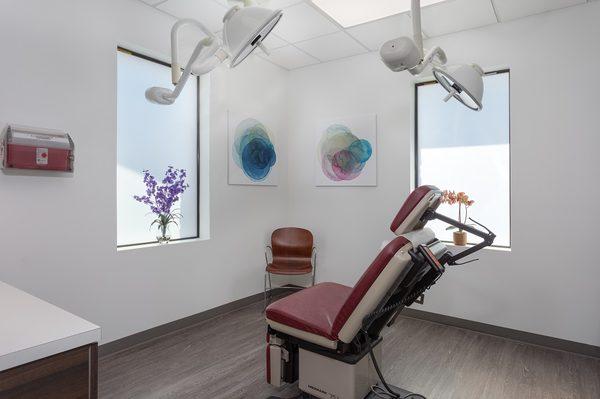 Patient Examination Room at U.S. Dermatology Partners Cedar Park