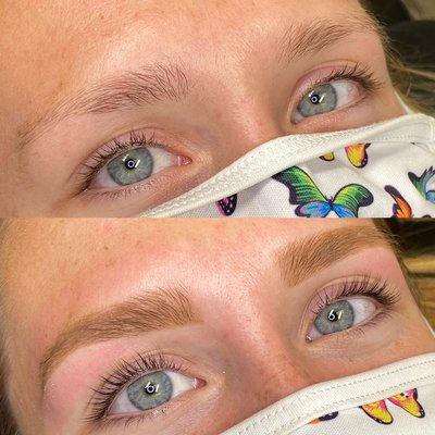 Brow Styling & Lash Lift with Tint