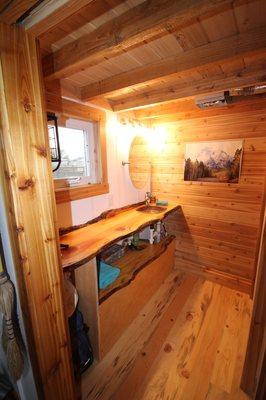 Tiny Home on Wheels: Bathroom