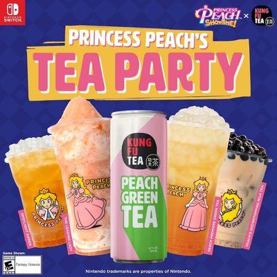 Come join us at our tea party with Princess Peach!