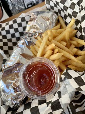 Picanha steak sandwich with fries