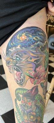 Some large color work by Kevin