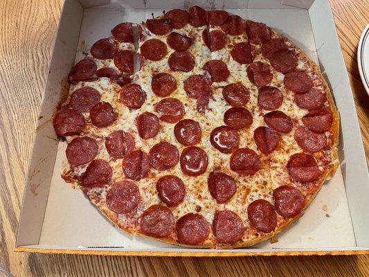 Sooo much pepperoni.