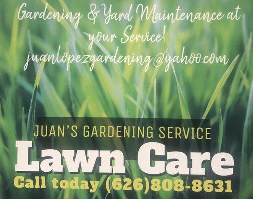 Juan's Gardening Service