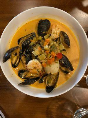 Mediterranean seafood stew