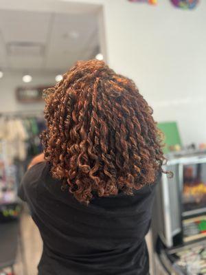 Partial highlights, and curl definition