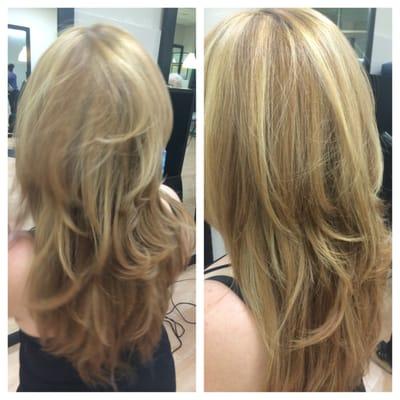 Beautiful highlights and color!