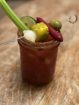 house-made bloody mary mix