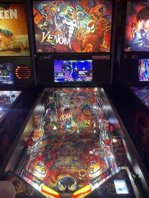 New venom pinball